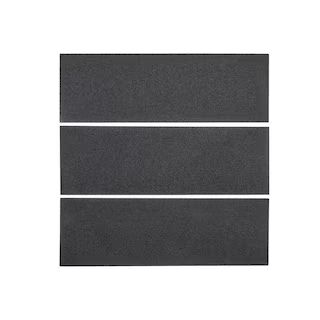 Jeffrey Court Basalt Gray 4 in. x 12 in. Honed Basalt Wall and Floor Tile (1 sq. ft./Pack) 97931 ... | The Home Depot
