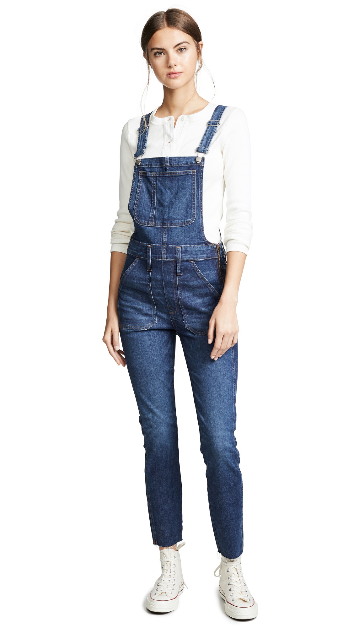 Madewell Skinny Overalls | Shopbop