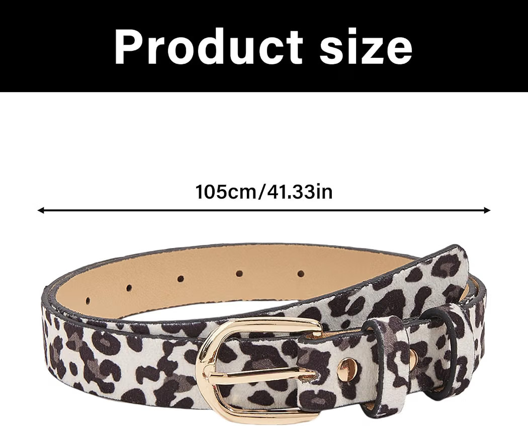 Refined Animal Pattern Strap Adjustable Fastening Comfortable Fit Durable Material | Amazon (US)