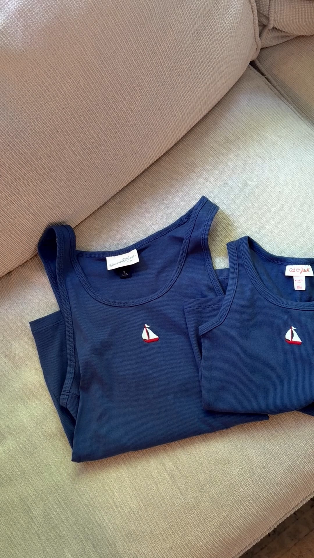 Mommy & me tanks from target for $5!