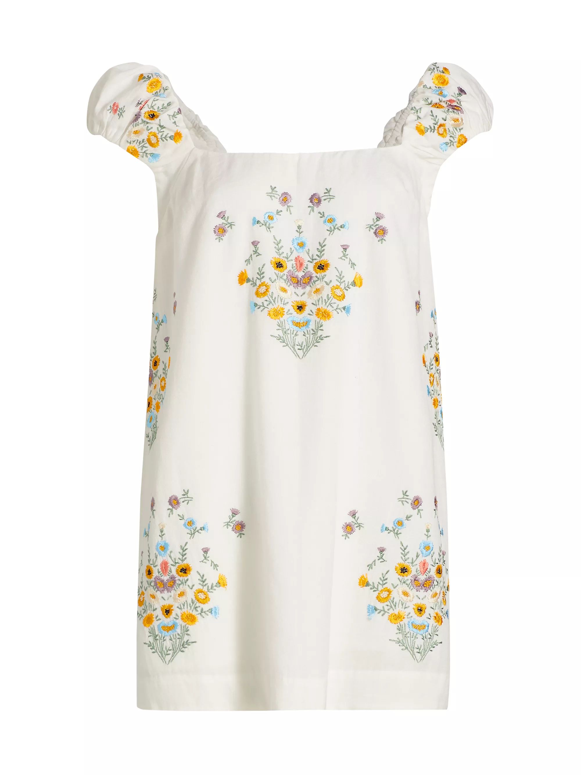 Wildflower Embroidered Minidress | Saks Fifth Avenue