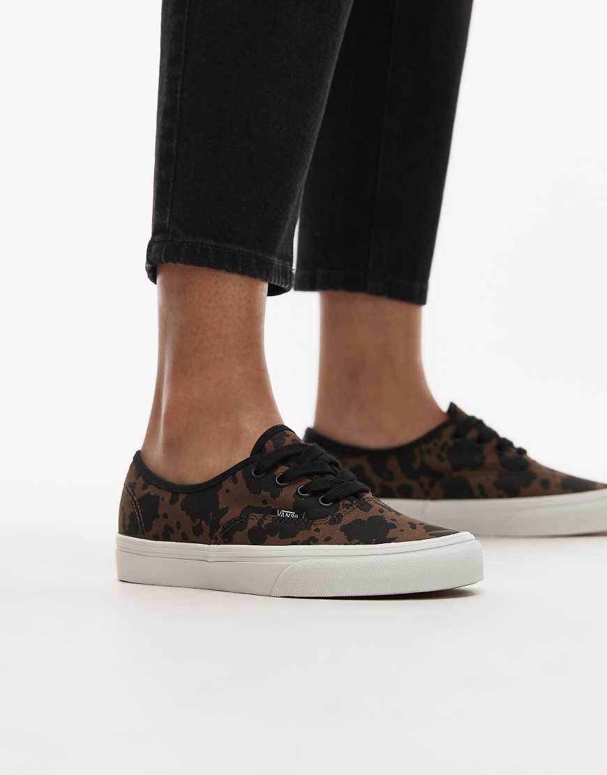 Vans Authentic trainers in cow print-Multi | ASOS (Global)
