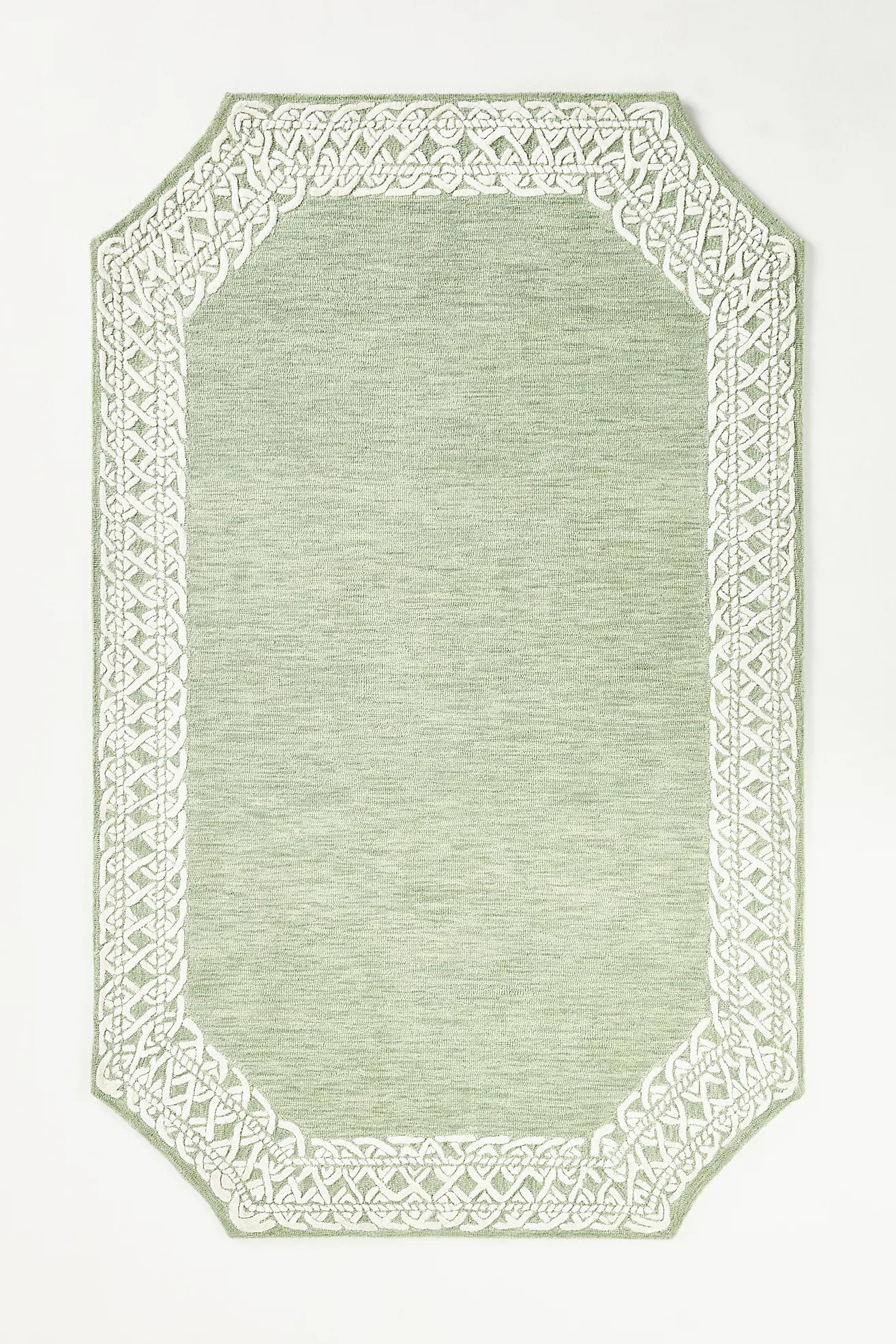 Avondale Hand-Tufted Wool-Viscose Blend Shaped Rug | Anthropologie (US)