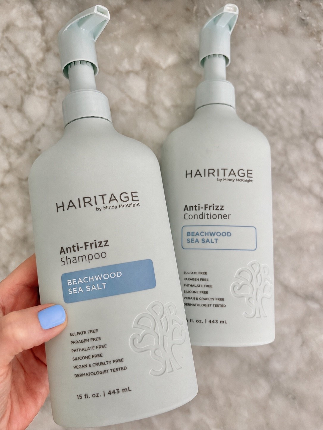 Beach Vibes in a bottle! 🌊 This HAIRITAGE Beachwood Sea Salt Anti-Frizz Shampoo & Conditioner smells like vacation! Clean products! 🙌 Leaves hair silky smooth & hydrated!

#LTKBeauty #LTKKids #LTKTravel