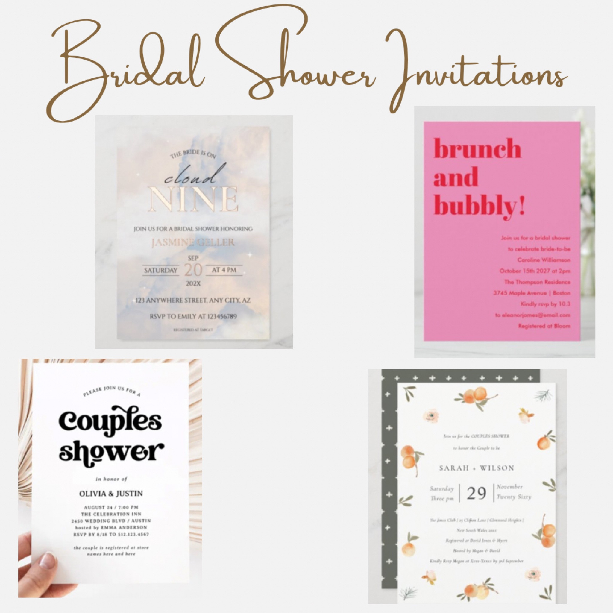 #bridalshowerinvitations #couplesshower

#LTKwedding #LTKsalealert #LTKparties