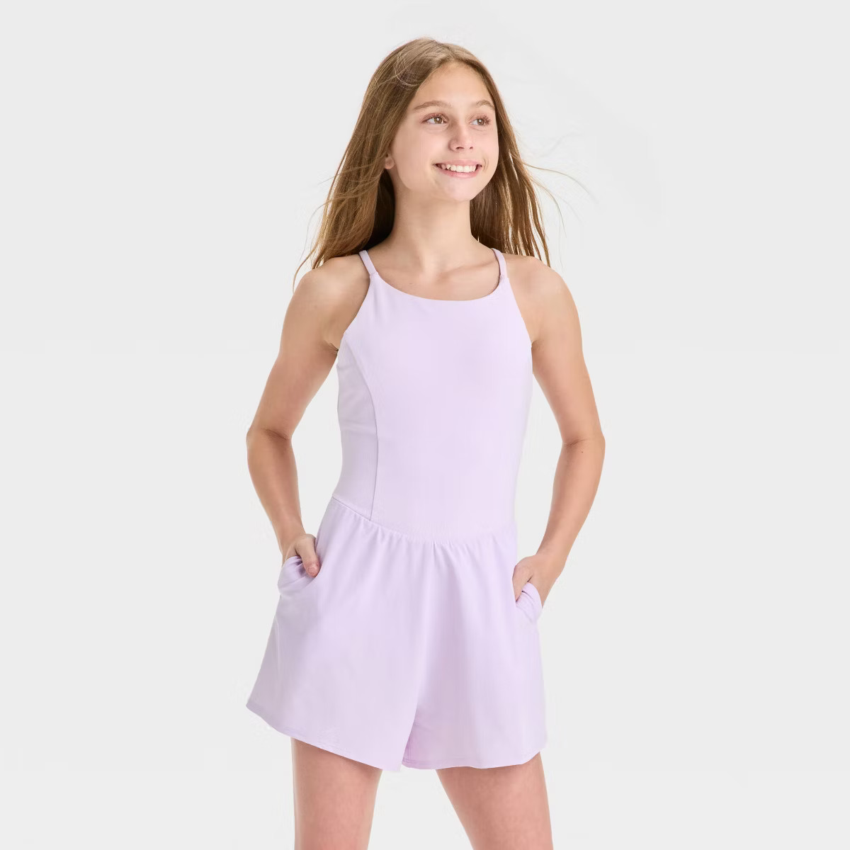 Girls' Knit Romper - All In Motion™ | Target