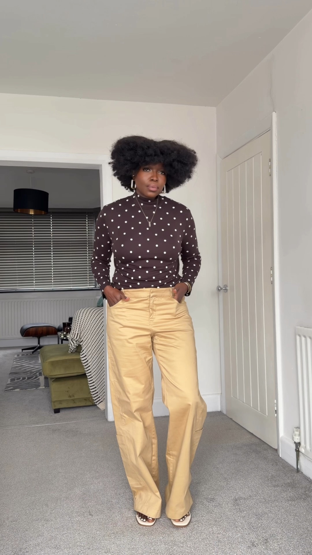 Polka dot in brown absolutely 

#LTKspring #LTKuk #LTKstyletip