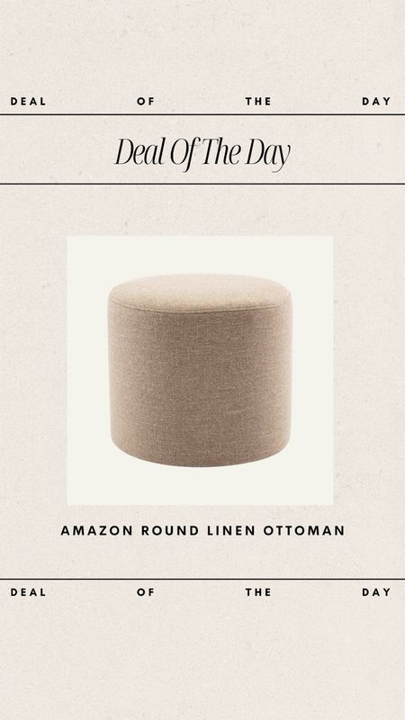 Deal of the Day - Amazon Ottoman // only $100 & a really good less option for some luxe alternatives!

ottoman, deal of the day, amazon home finds, amazon favorites, amazon deals, affordable home finds, linen ottoman, upholstered ottoman, budget friendly home finds

#LTKHome #LTKFindsUnder100 #LTKSaleAlert