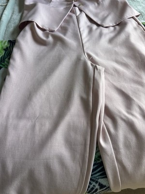 Woman, Pink Set Vest And Pants Workwear Cocktail  Size Medium \ufffc | eBay | eBay US