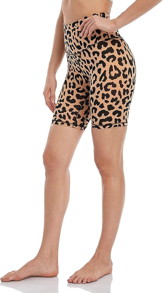 HeyNuts Hawthorn Athletic Women's High Waist Yoga Shorts Biker Shorts 6''/ 8''/ 10'' | Amazon (US)