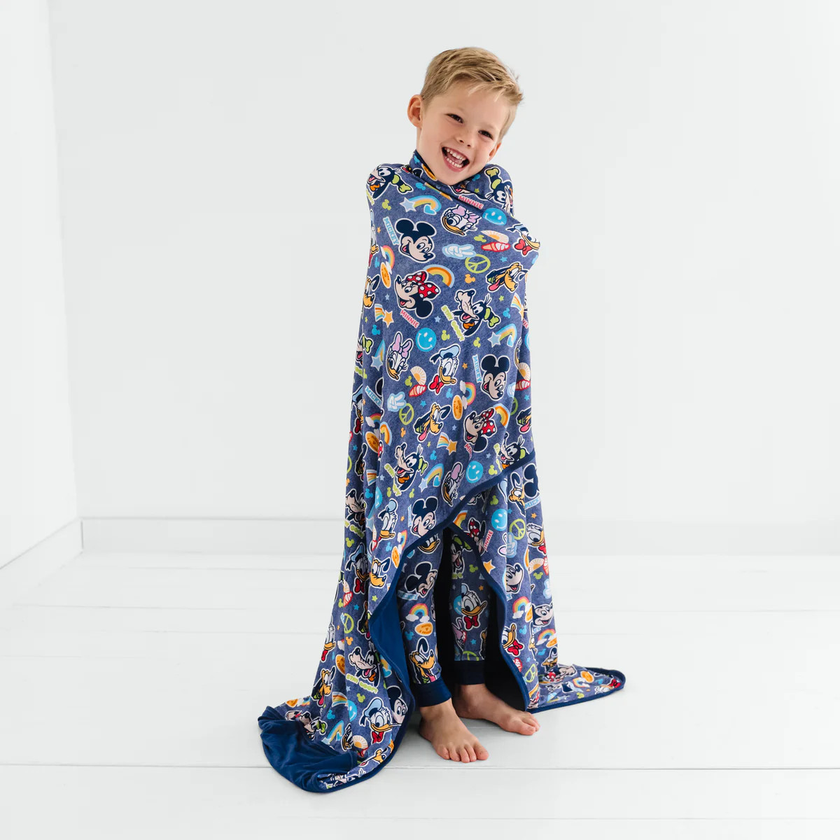 Navy Disney Mickey's Clubhouse Large Cloud Blanket® | Little Sleepies