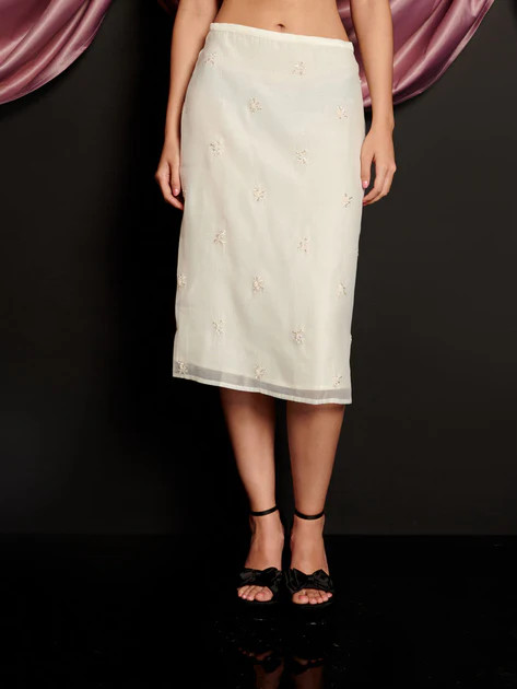 Lola Embellished Midi Skirt | Sister Jane (UK)
