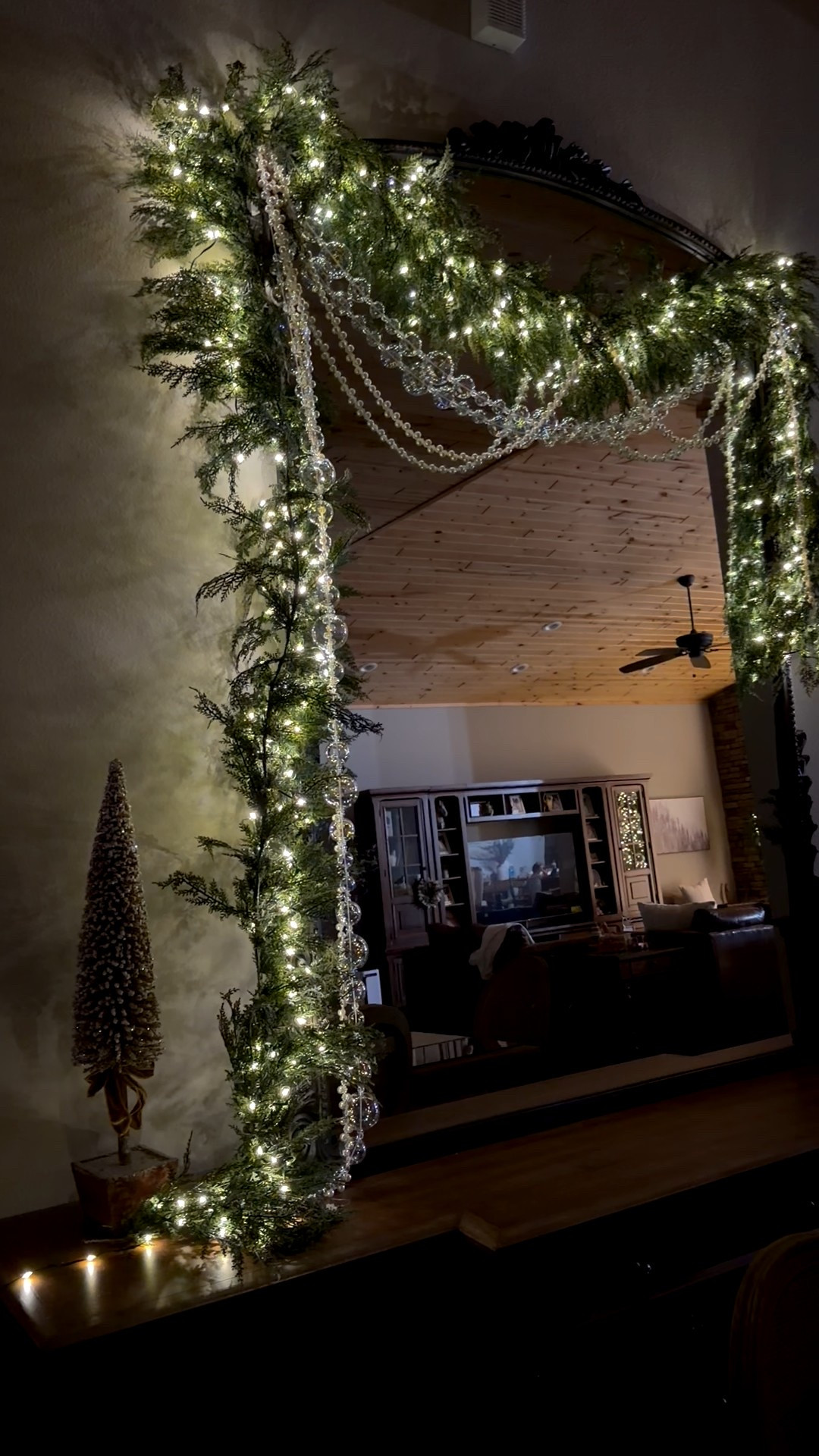 Christmas garland, pearl garland, glass bauble garland, prelit garland 

#LTKSaleAlert #LTKCyberWeek #LTKHoliday