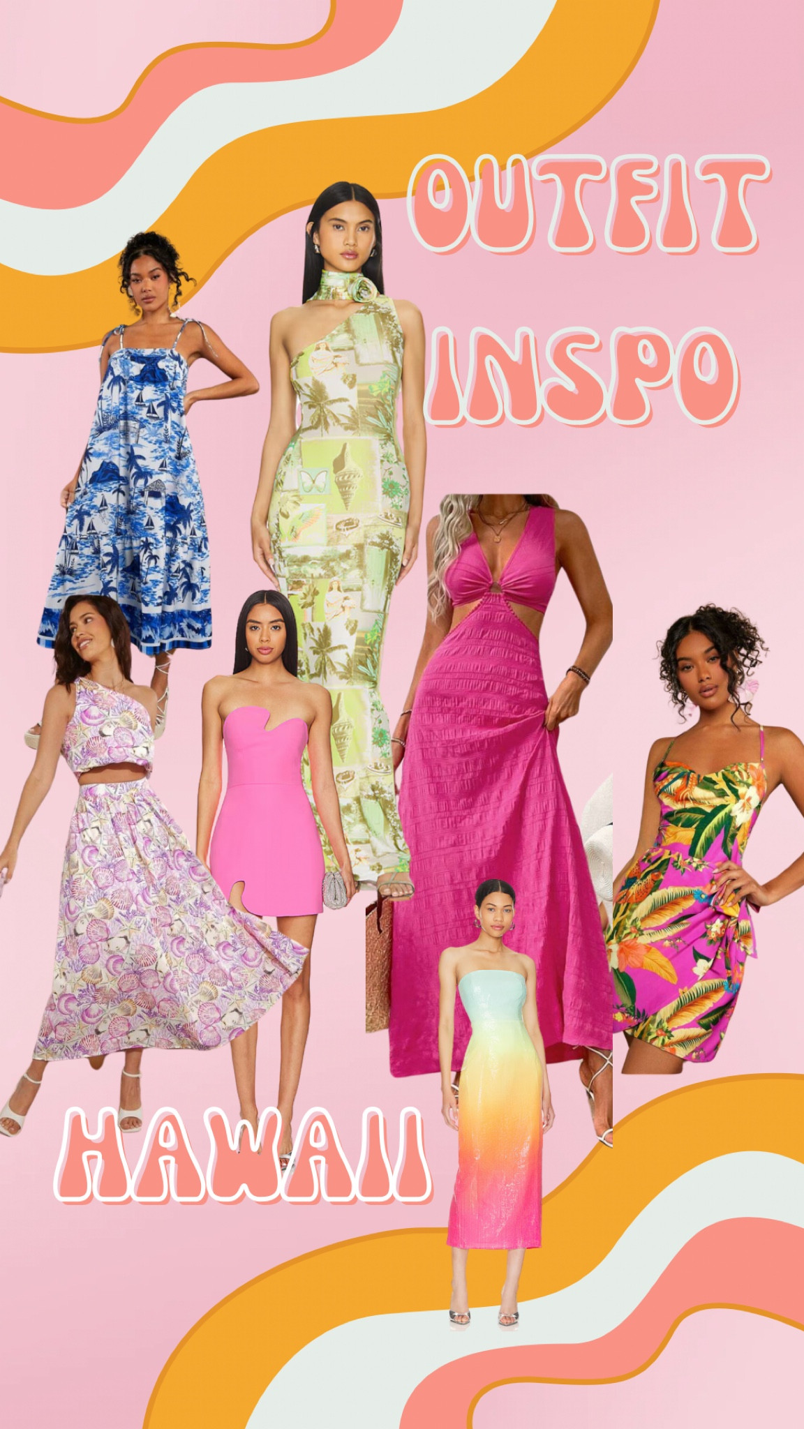 Aloha, pretty!! My favorite Hawaiian inspired outfits linked here. Give me all the bright colored dresses 😍 #summer #hawaii #travel #dresses #revolve #shein

#LTKTravel #LTKSeasonal #LTKFindsUnder100