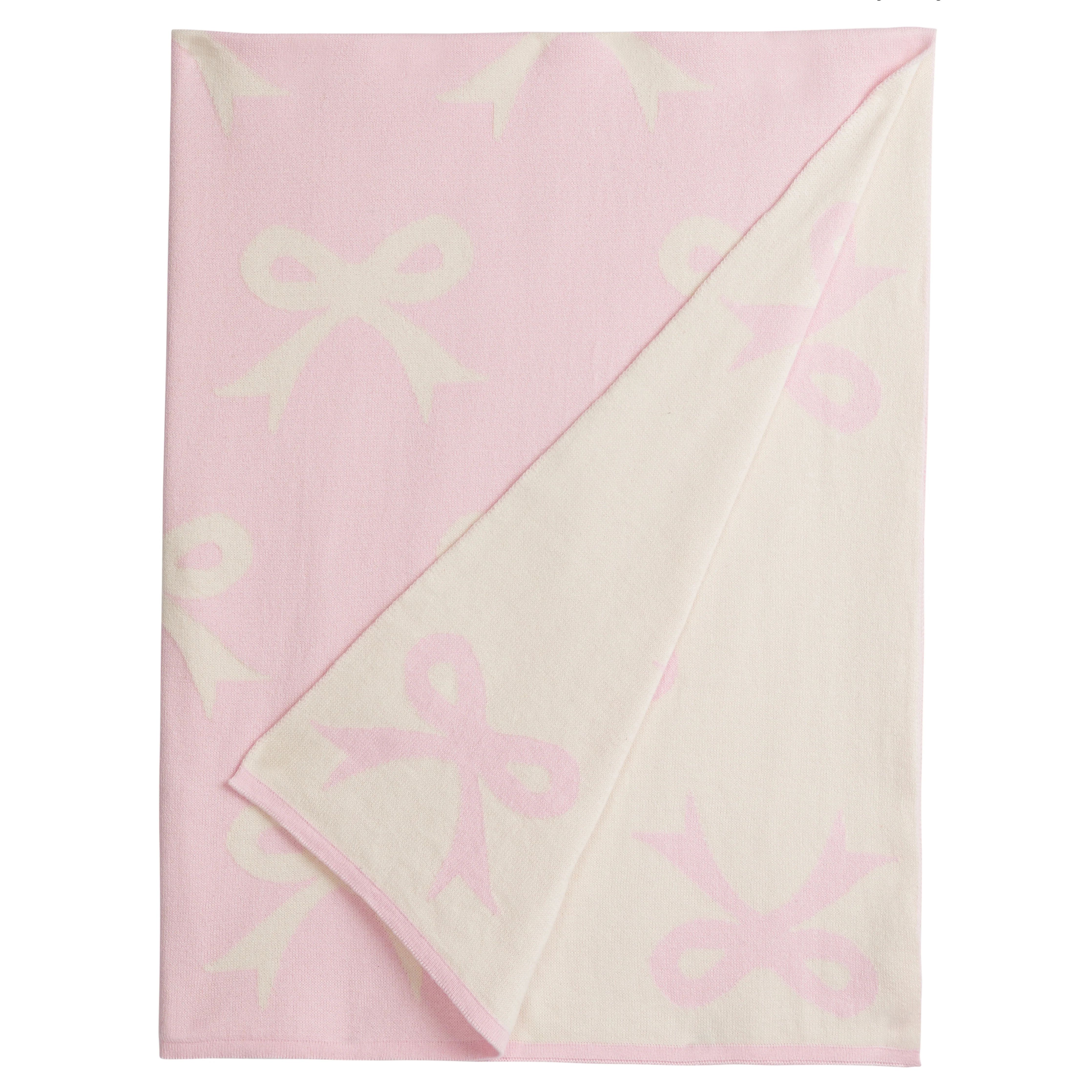 Nursery Blanket - Pink Bow | Little English