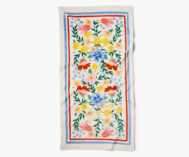 Bramble Beach Towel | Rifle Paper Co.