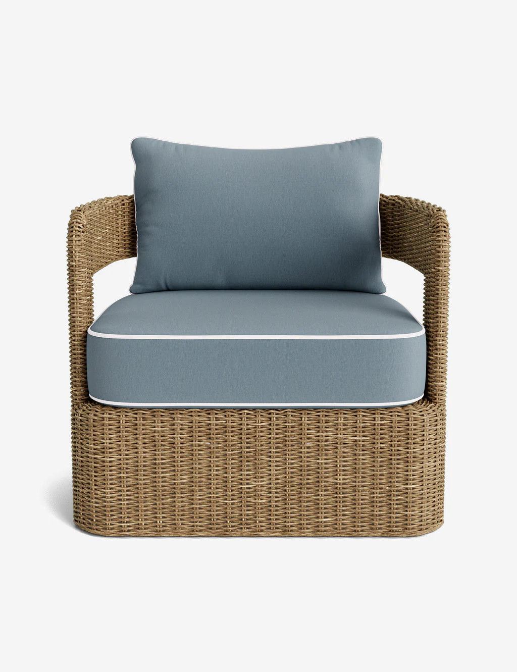 Hadler Outdoor Swivel Lounge Chair | Lulu and Georgia 