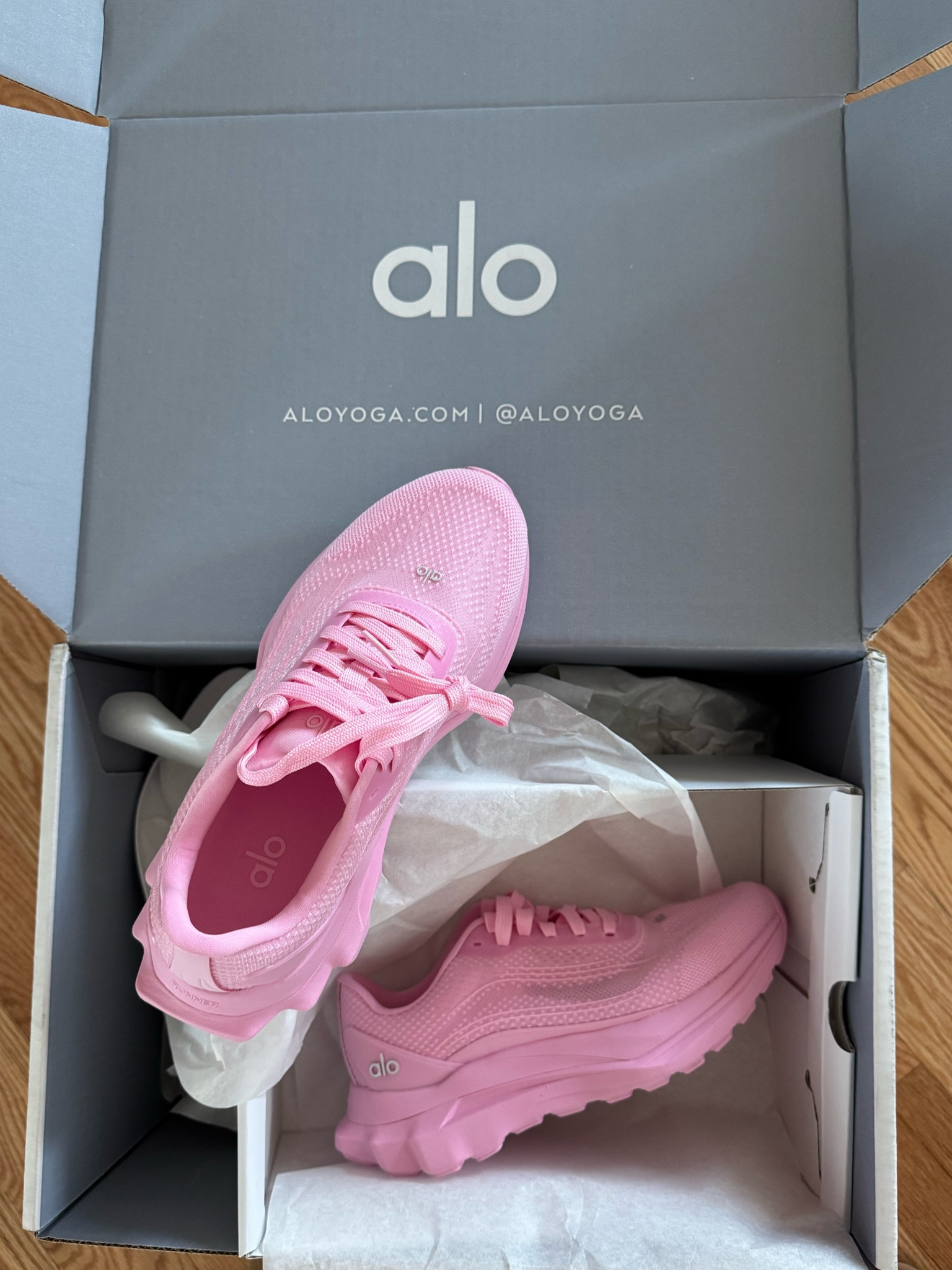 The prettiest running sneakers! Love the pink like from Alo💕

#LTKActive #LTKStyleTip #LTKFitness