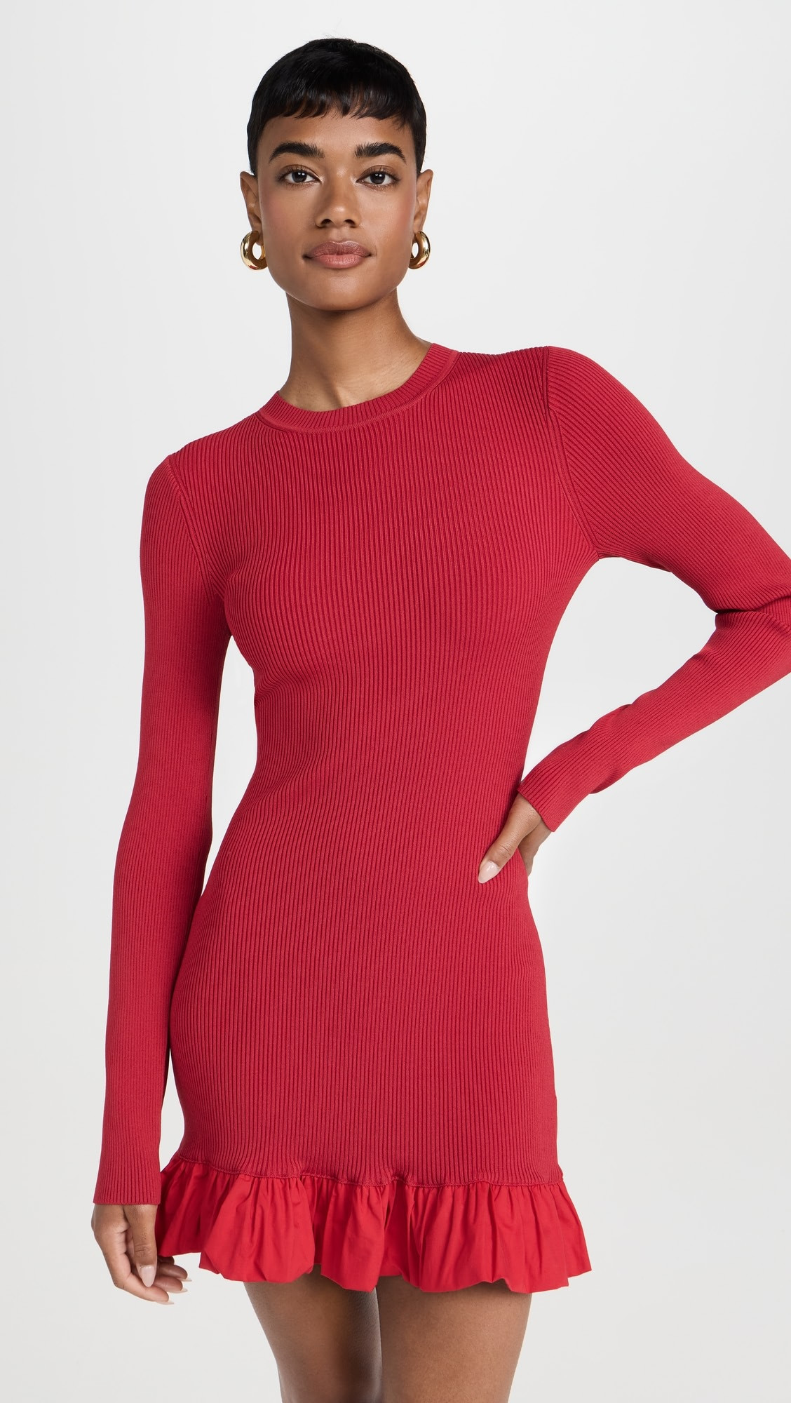 Otto Knit Poplin Combo Dress | Shopbop