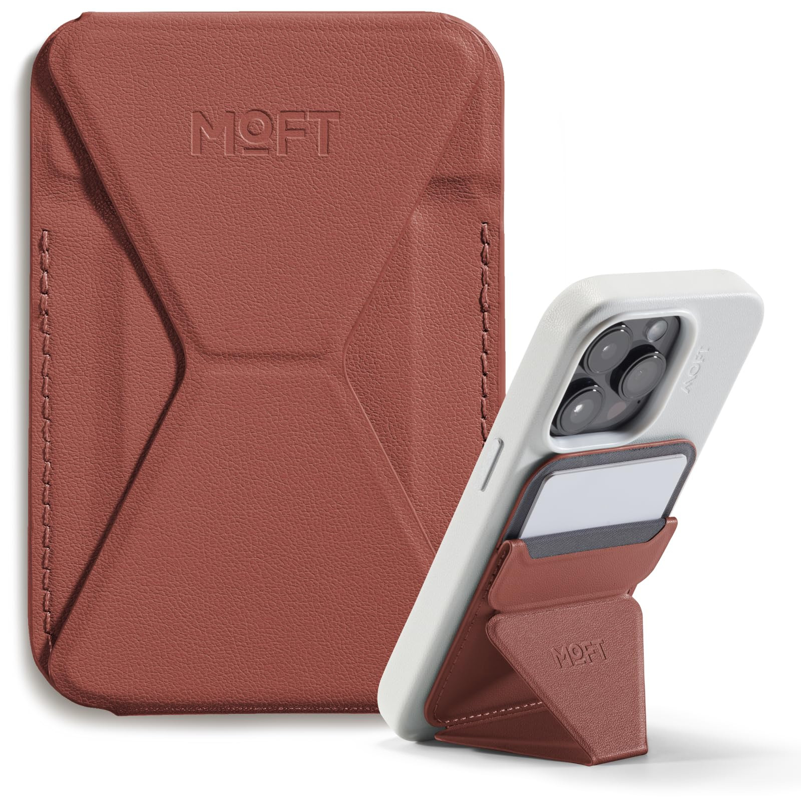 MOFT Magnetic Wallet Stand Compatible with iPhone 17/16/15/14/13/12 Series, Angle Adjustment & Ma... | Amazon (US)