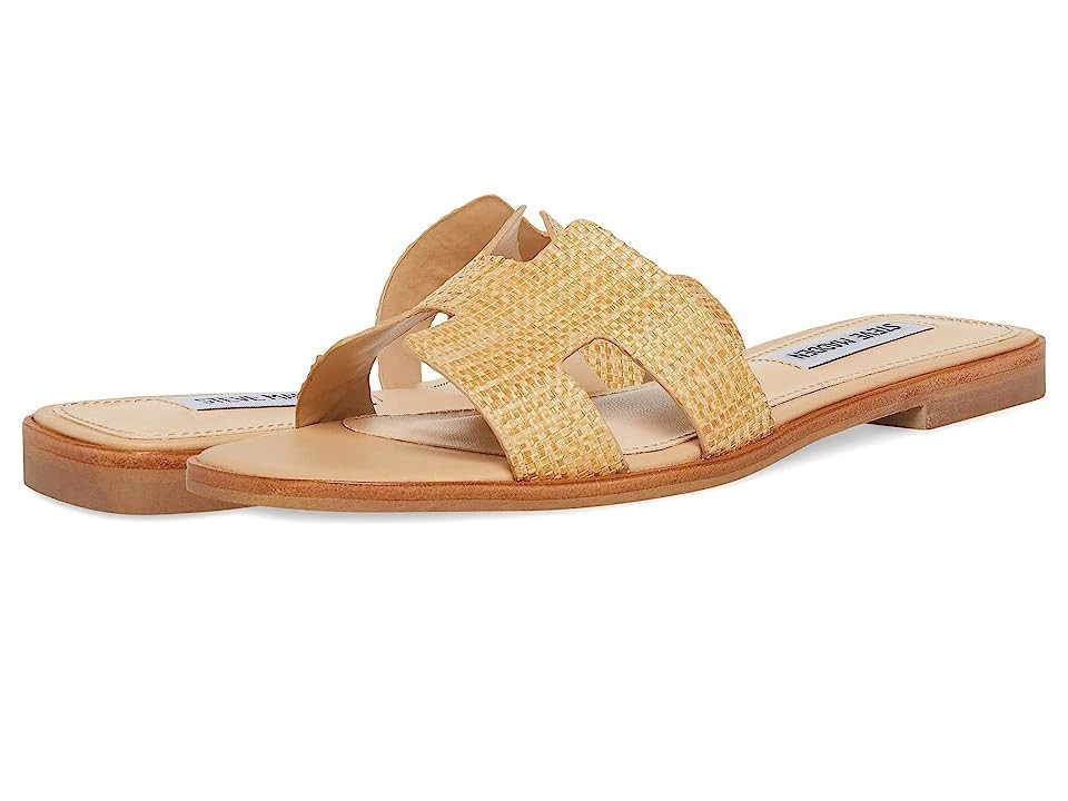 Steve Madden Hadyn Women's Sandals Raffia : 9.5 M, Leather | Zappos