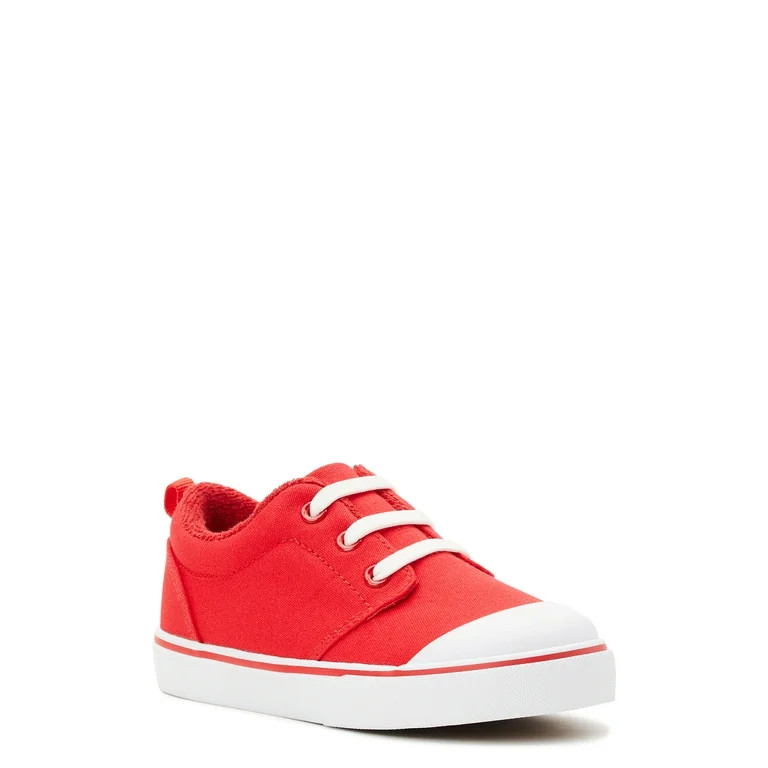 Wonder Nation Toddler Boys Elastic Lace-Up Sneakers | Walmart (US)