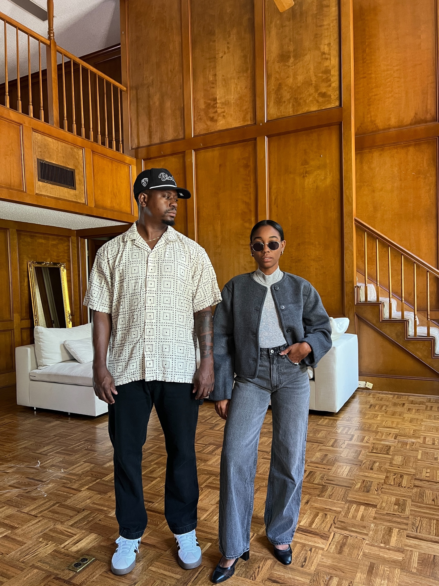 Couples Abercrombie casual outfits - jeans, sweater, jacket, button down shirt, hat 

#LTKSale #LTKstyletip #LTKfamily