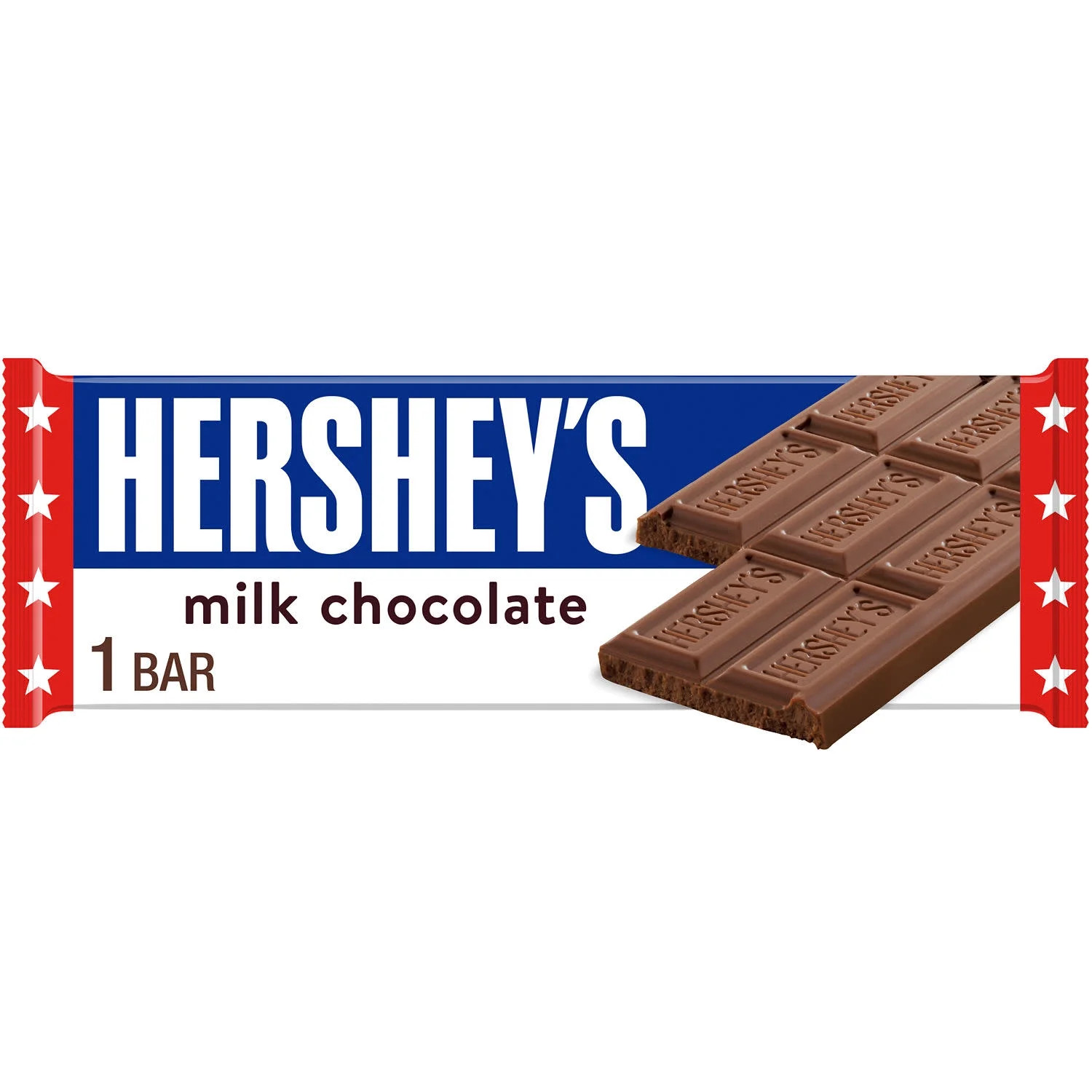 HERSHEY'S Milk Chocolate Candy Bar, 1.55 oz | Walmart (US)