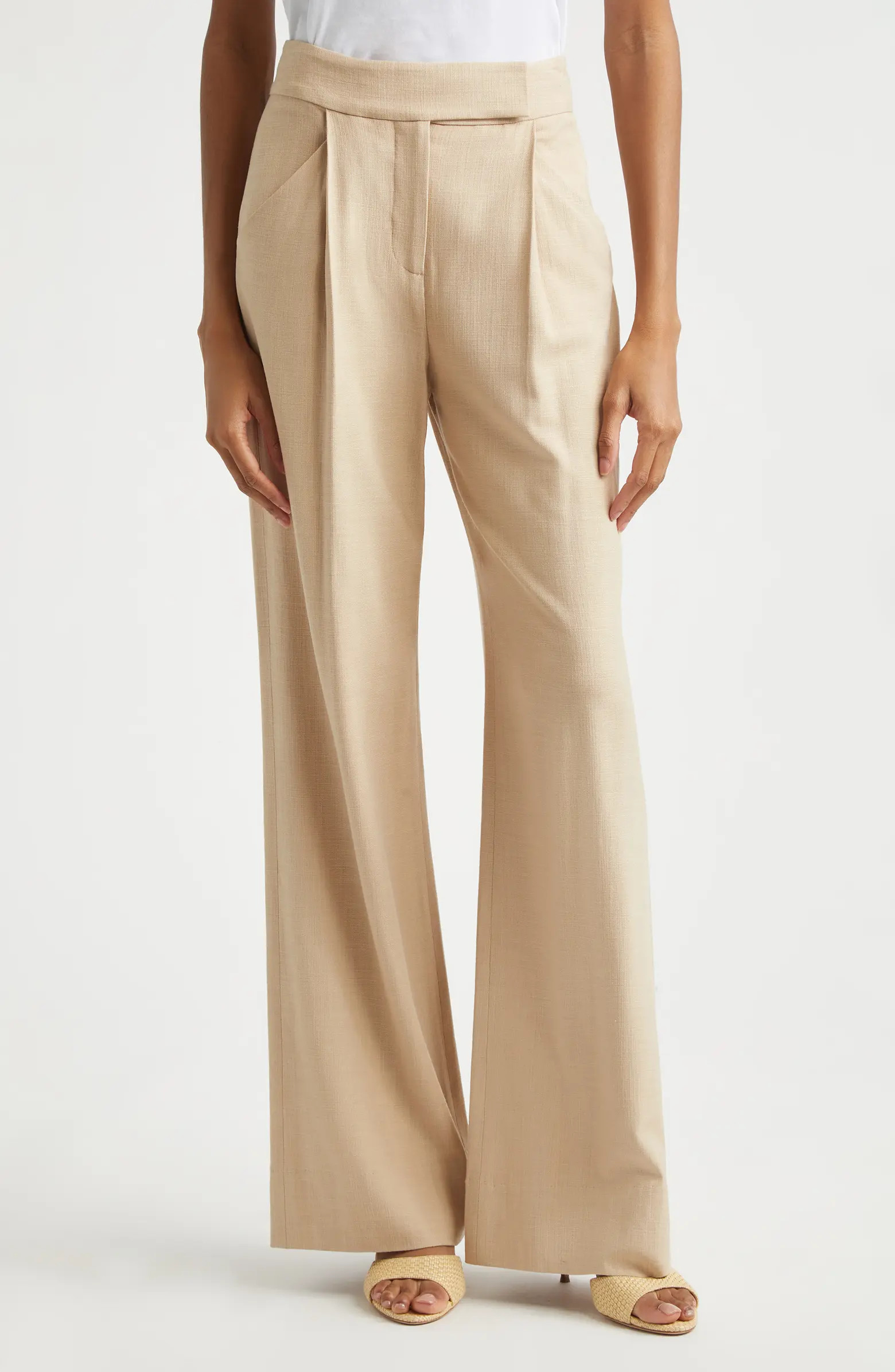 Marbeau High Waist Wide Leg Pants | Nordstrom