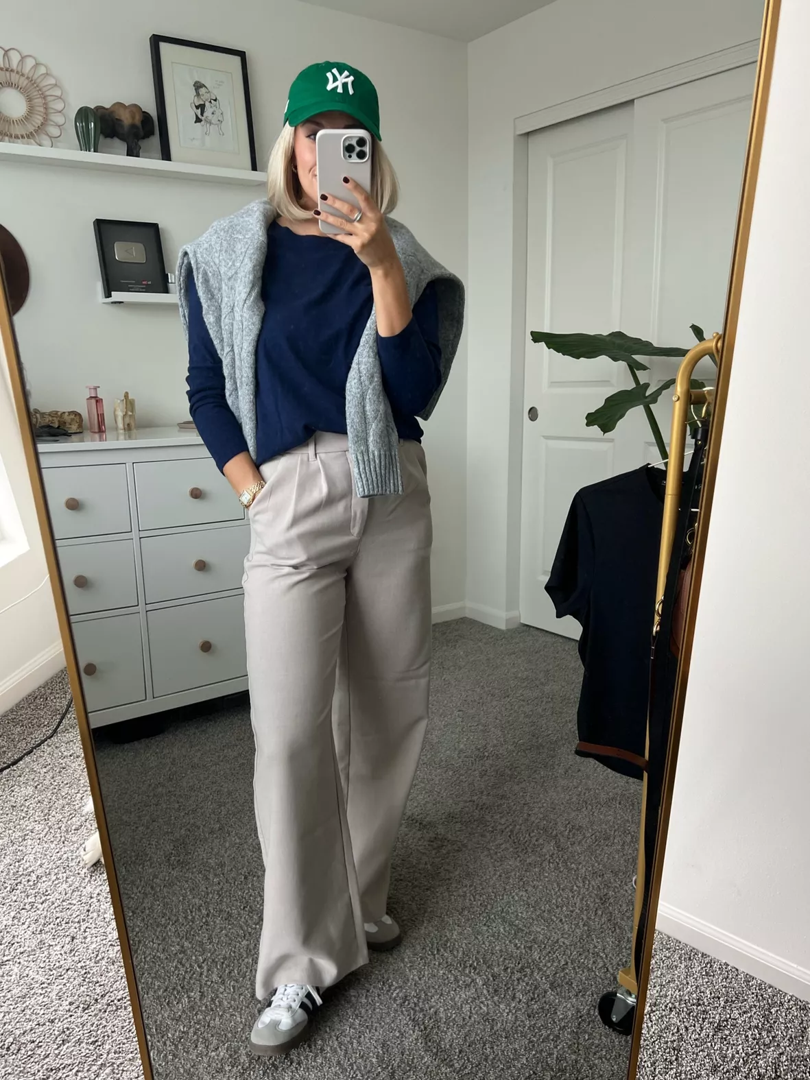 Tailored Relaxed Straight Pant curated on LTK