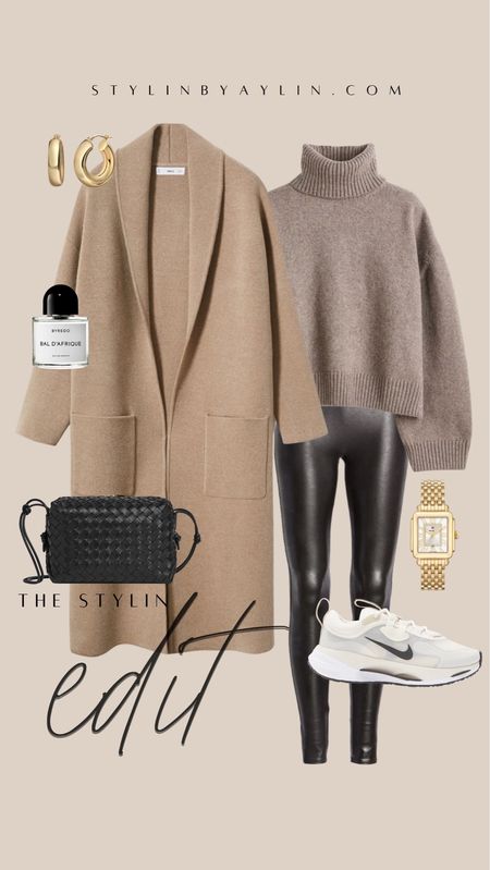 The Stylin Edit - one coat styled 4 ways, casual style, turtleneck sweater #StylinbyAylin 

#LTKunder100 #LTKstyletip #LTKSeasonal