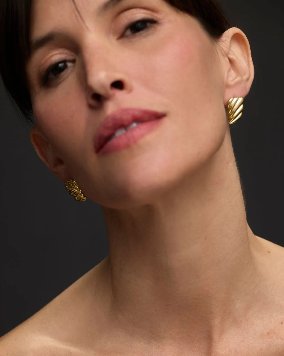 PALAIS EARRINGS GOLD | St. Moran