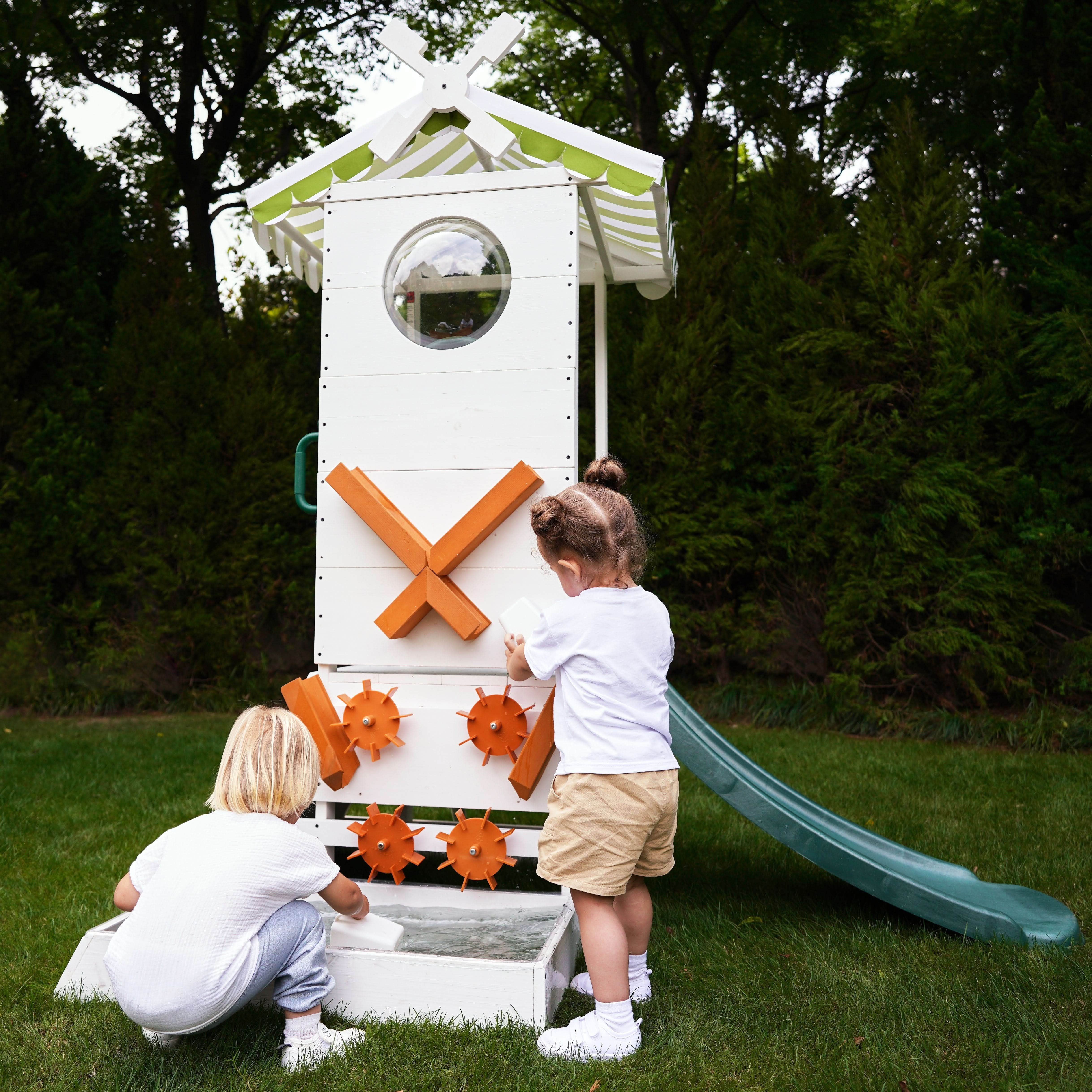 Ultimate Outdoor Play Station with Water Fun - Safe Playground for Kids | Avenlur