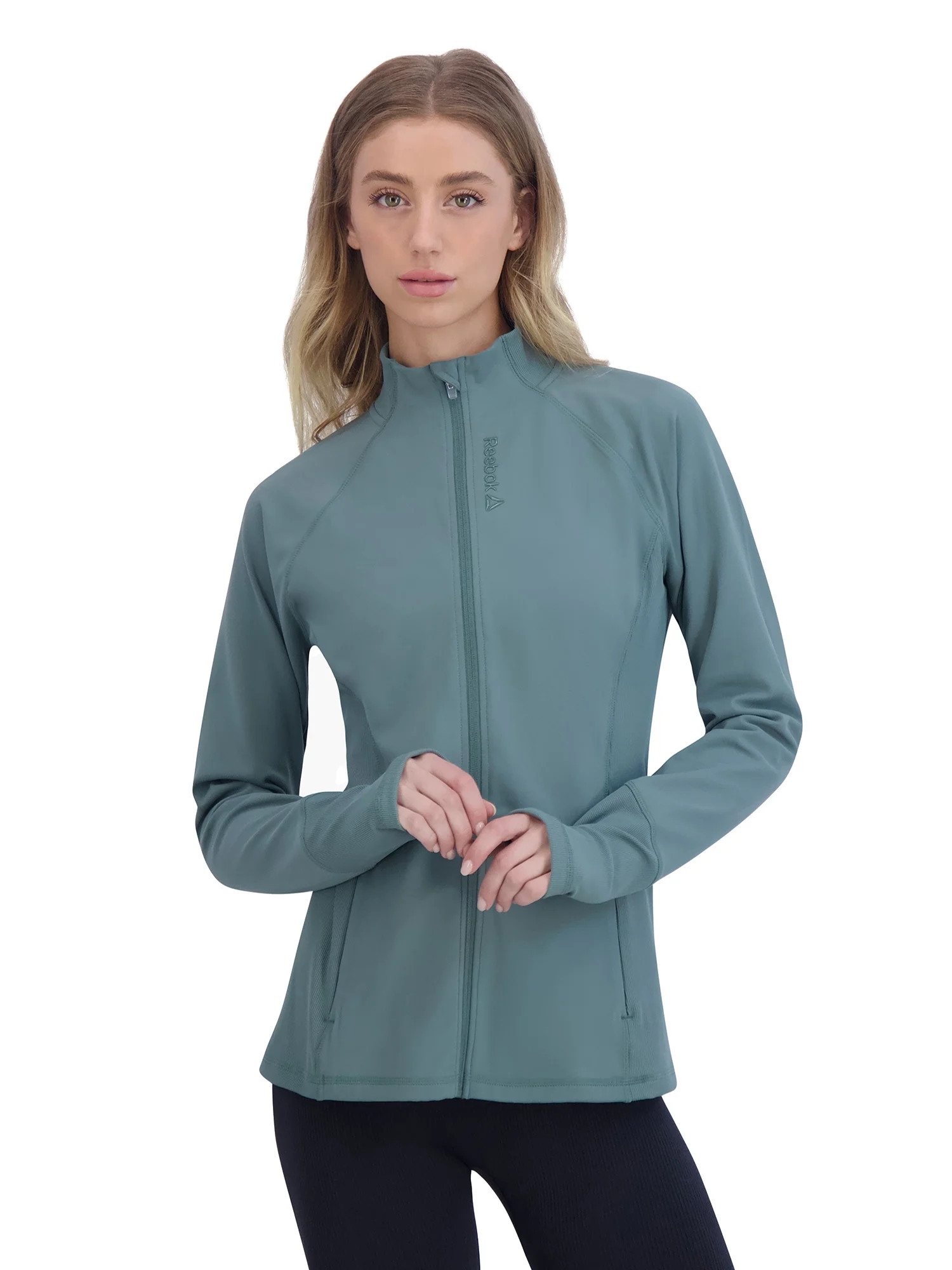 Reebok Women’s Evolution Full Zip Performance Jacket with Pockets, Sizes XS-XXXL | Walmart (US)