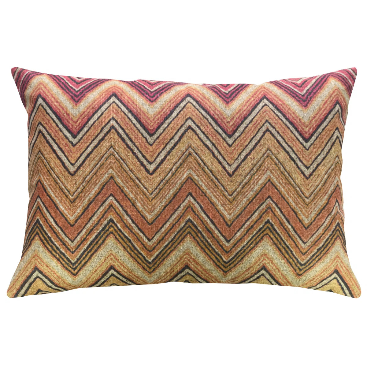 Chevron Linen Throw Pillow | Wayfair North America