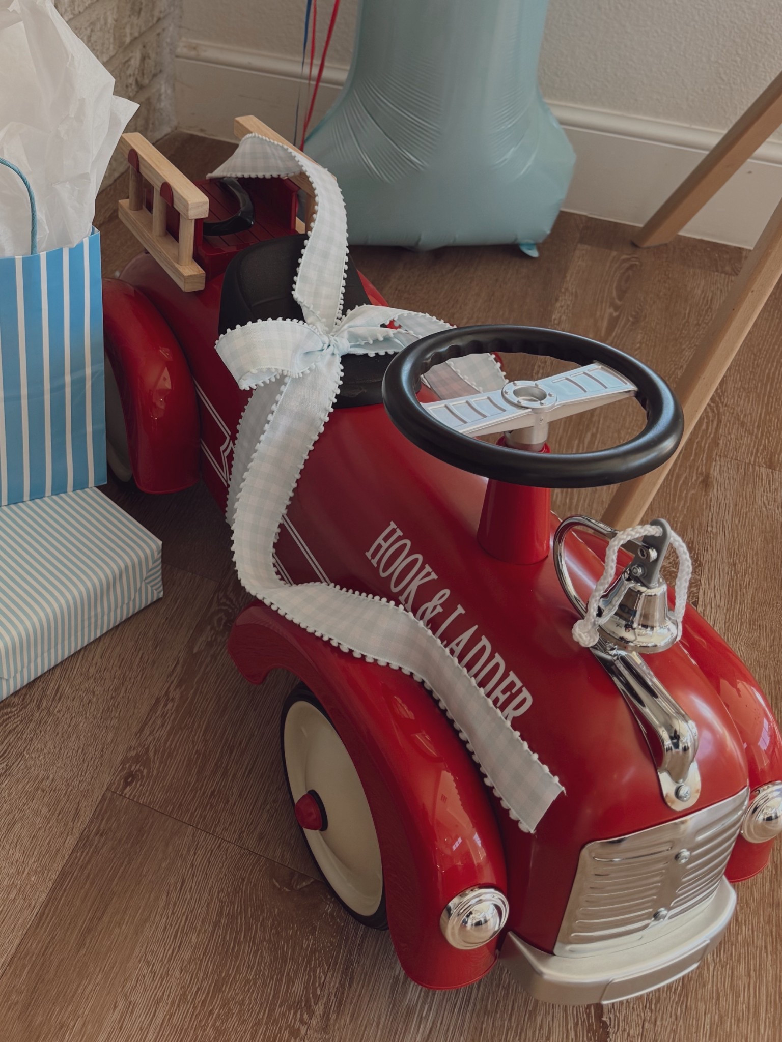 Baby Boy 1st Birthday Present! Vintage Metal Ride On Car! 🚗 

#LTKKids #LTKGiftGuide #LTKBaby