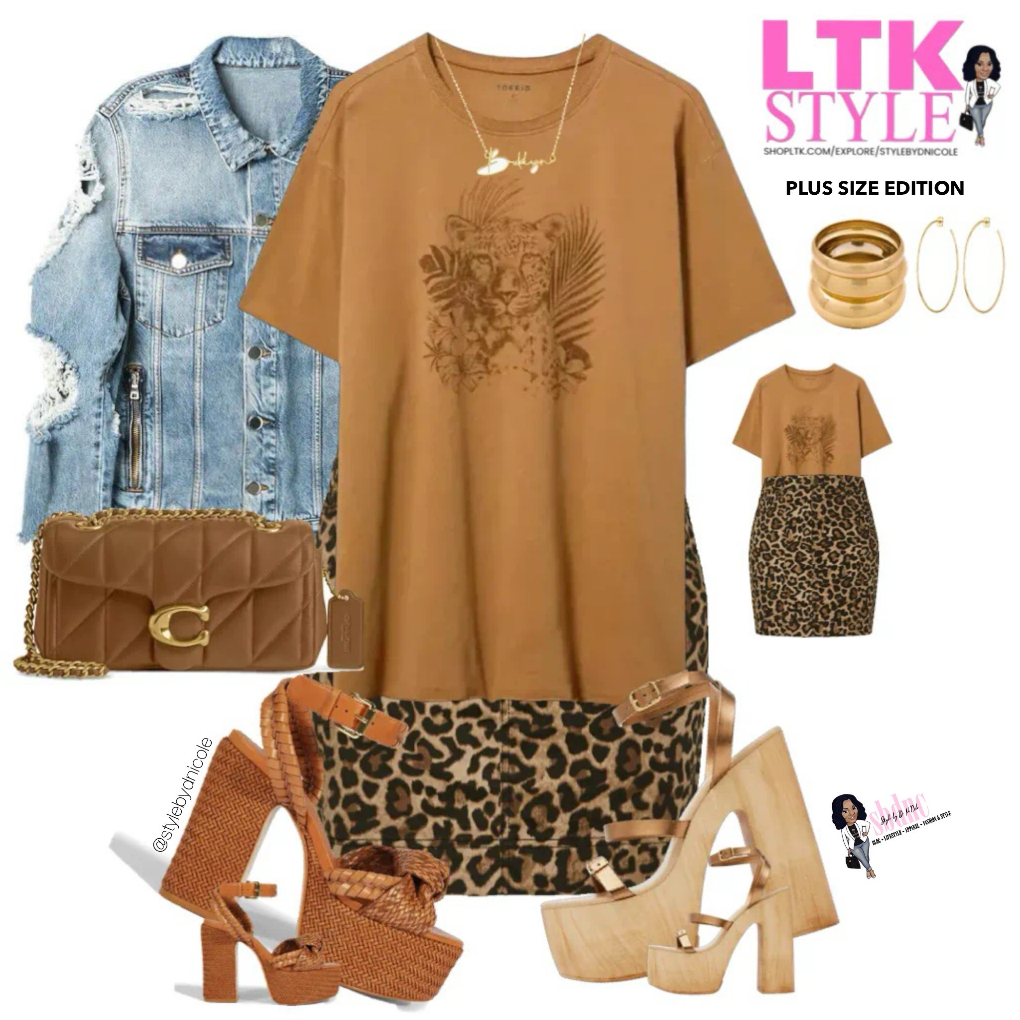 I'm going to call this, BROWN SUGAR LEOPARD!

Available in sizes 12-26!

#LTKPlusSize #LTKMidsize #LTKFestival