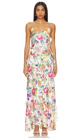 Show Me Your Mumu Romance Ruffle Dress in White. - size M | Revolve Clothing (Global)