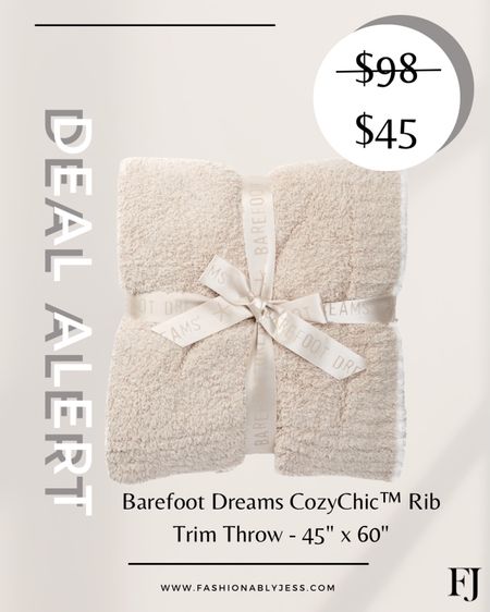 Loving this Barefoot Dreams cozy throw blanket! Perfect for adding to your home this holiday season! Shop now for only $45! 

#LTKsalealert #LTKHoliday #LTKGiftGuide