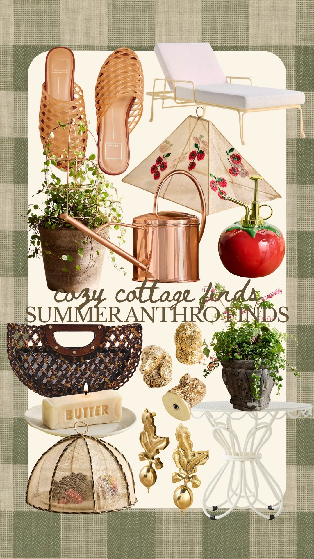 Cozy home finds - anthro summer decor for the garden, closet, and home.

#LTKHome #LTKSeasonal #LTKootd
