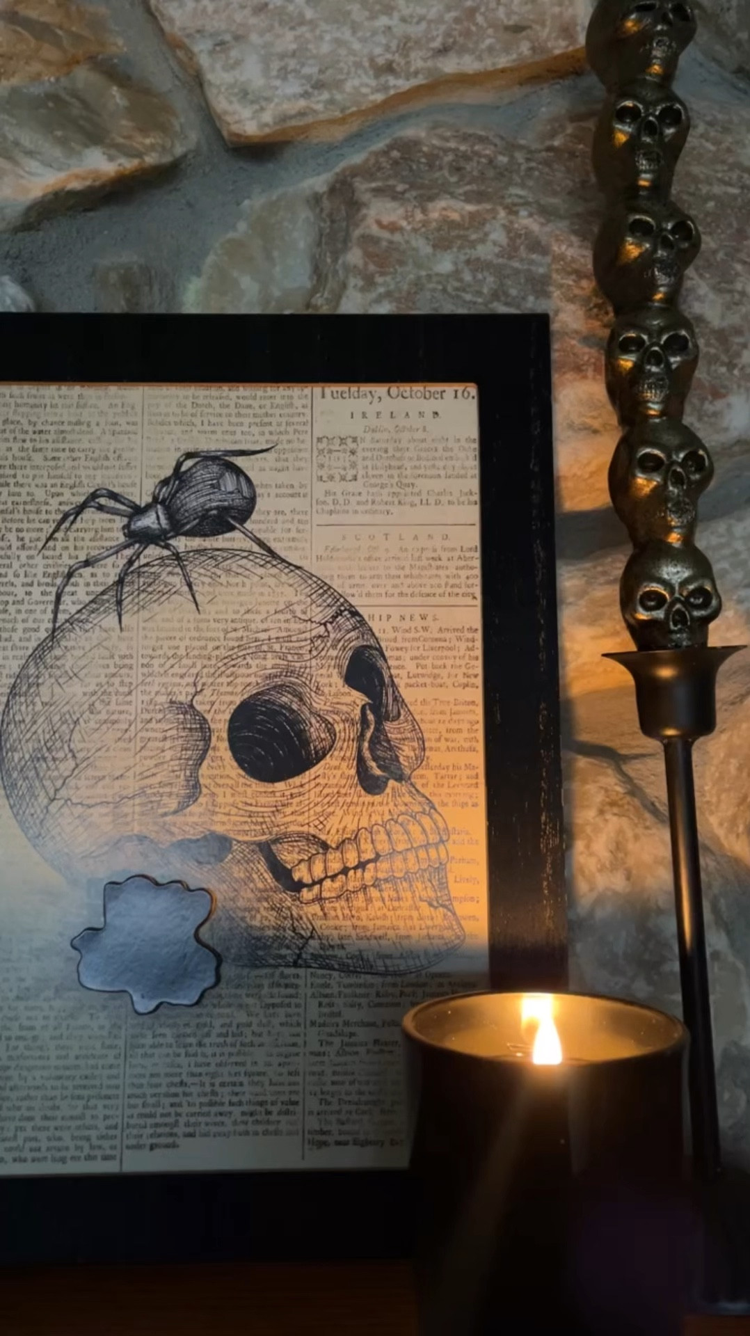 Last minute Halloween decorations. 💀 🕷️ 

#LTKHalloween #LTKSeasonal #LTKVideo