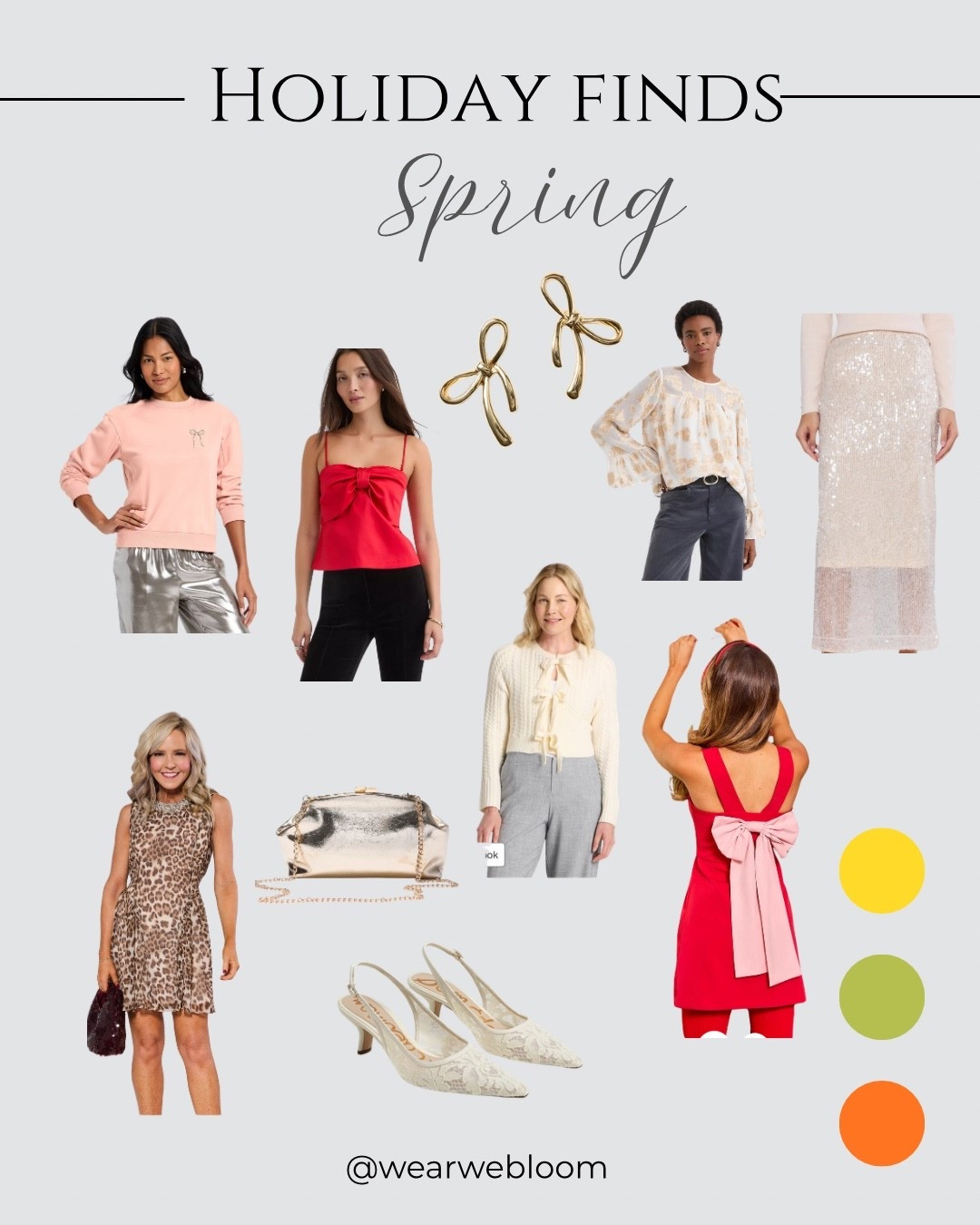 Holiday Finds for Springs 

#springcolorpalette 

#LTKCyberWeek #LTKGiftGuide #LTKHoliday