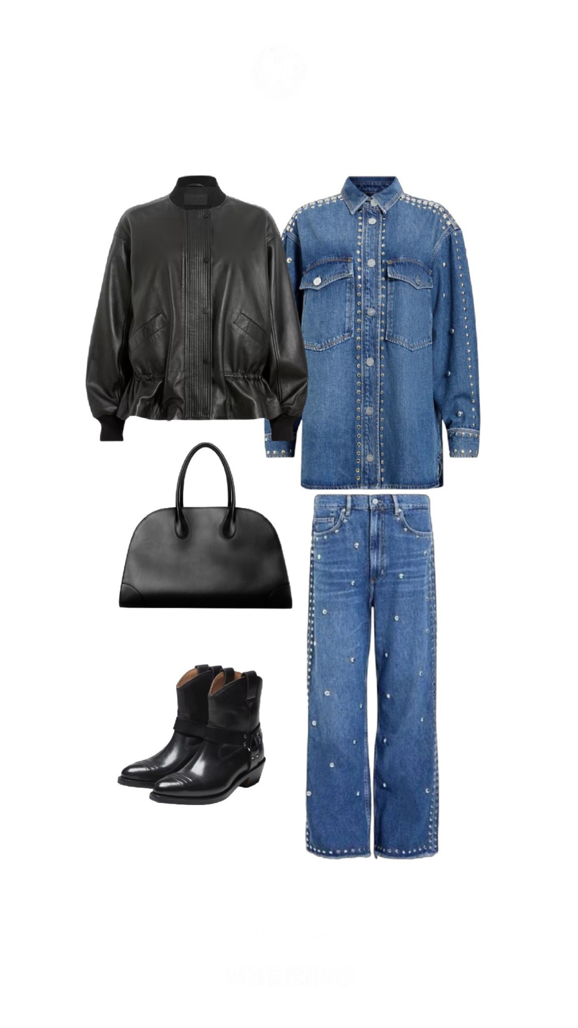 Ways to Wear : Denim & Leather 

#LTKeurope #LTKuk #LTKluxury