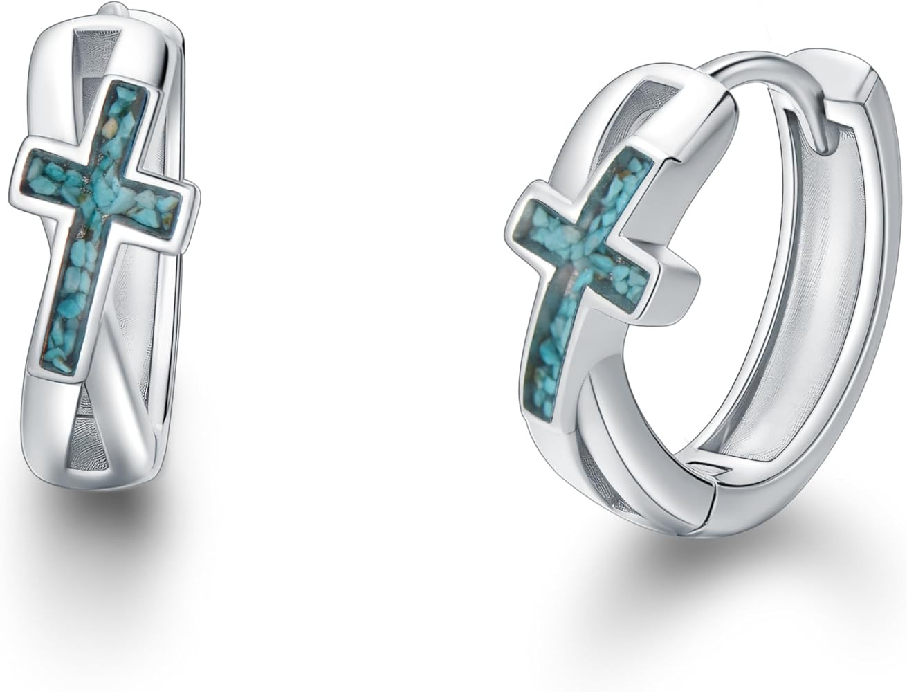 Hoop Earrings for Women Men 925 Sterling Silver Huggie Earrings Hypoallergenic Jewelry Gifts | Amazon (US)