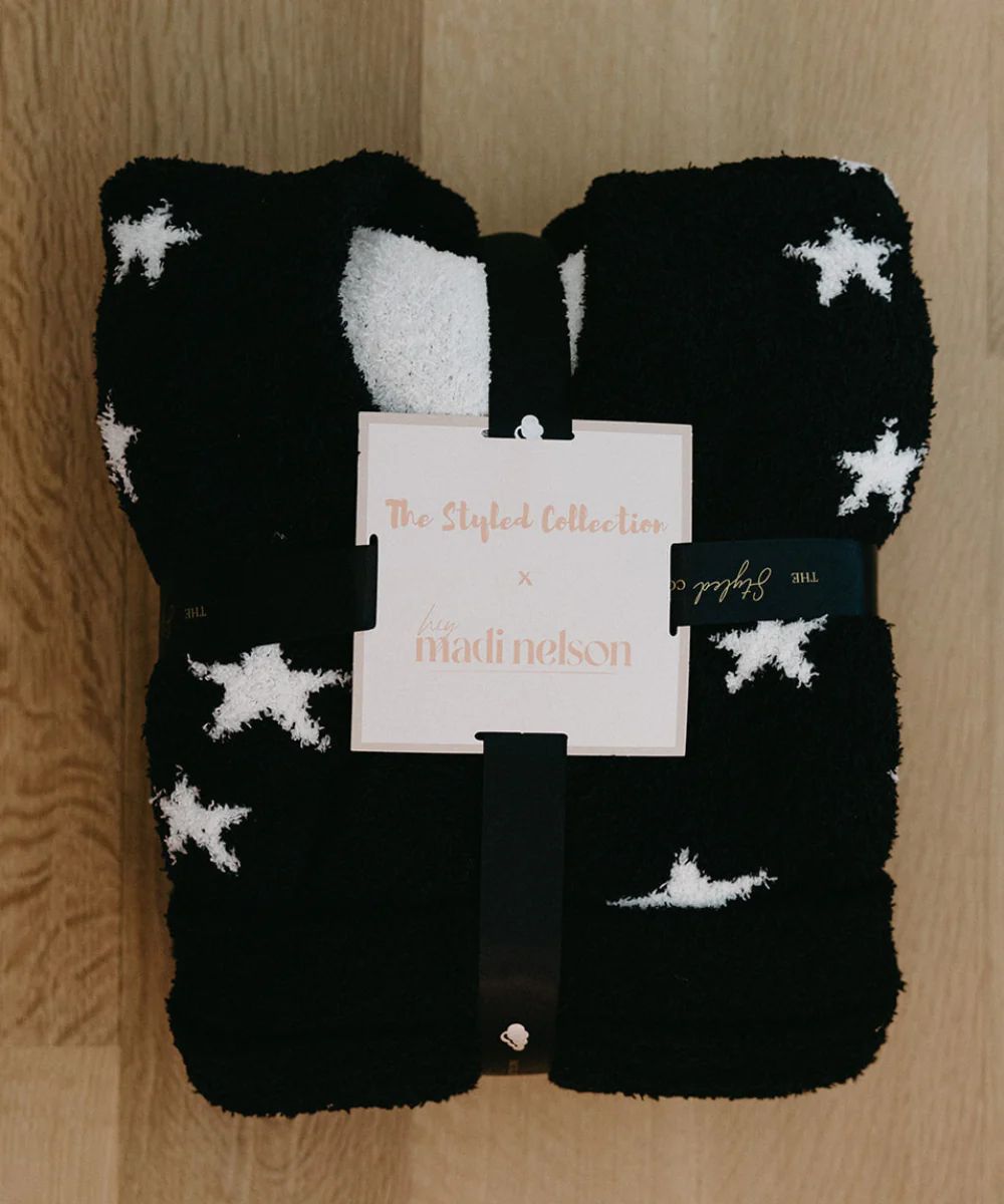 TSC x Madi Nelson: Stars Buttery Robes | The Styled Collection