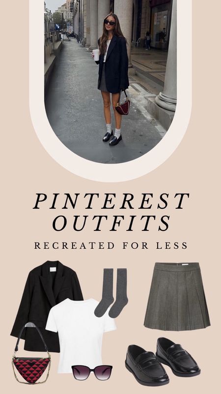 Recreating Pinterest outfits for less, so you don’t have to! Here’s how to recreate this perfect fall/winter outfit with items from your favourite budget-friendly stores. 

#LTKstyletip