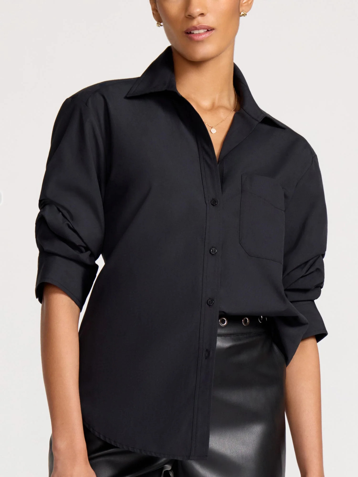 Women's Pia Shirt in Black Onyx | Brochu Walker | Brochu Walker