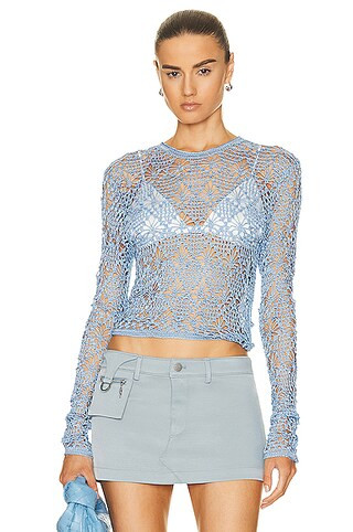 Parley Crochet Top | FWRD 