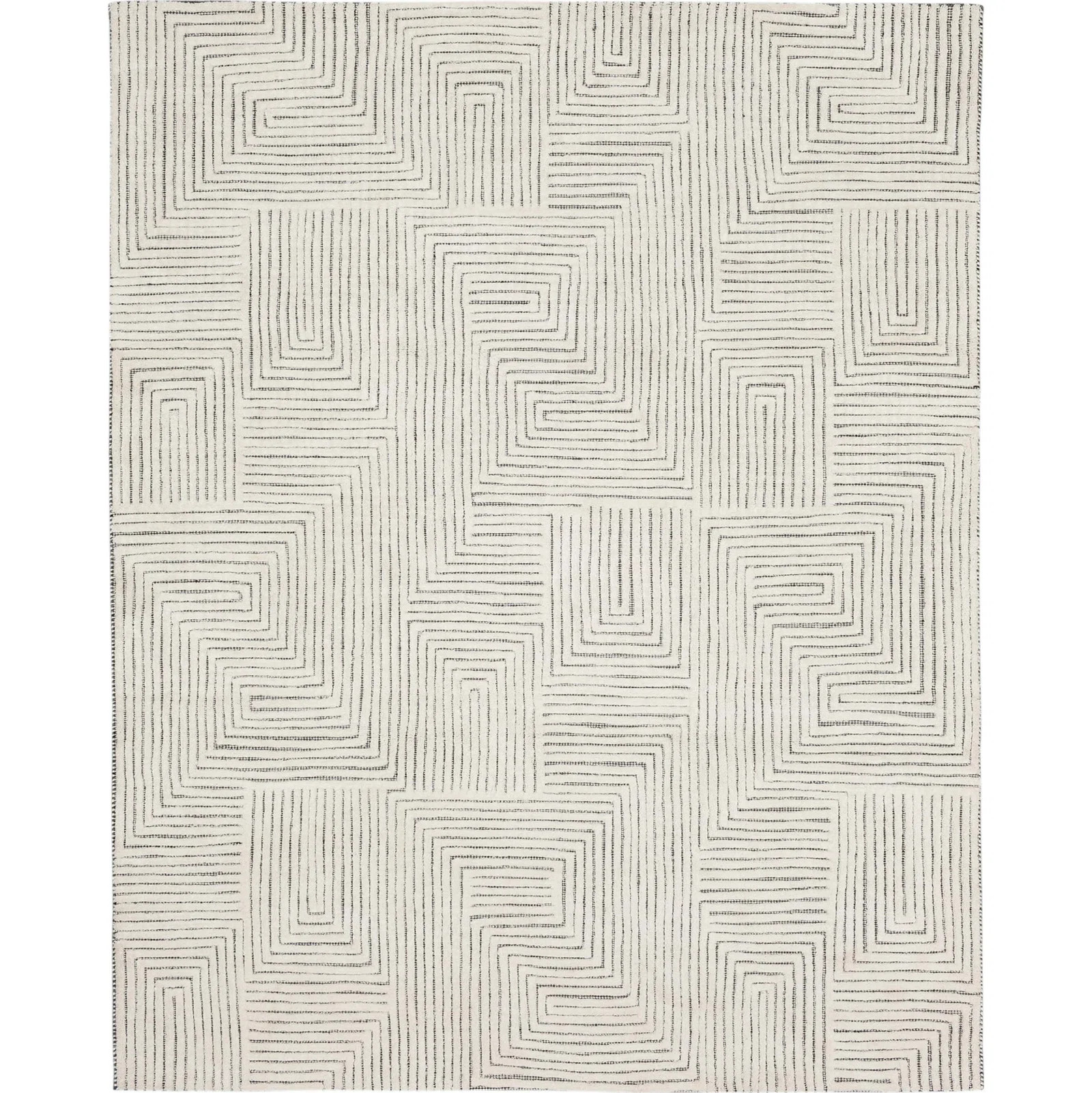 Scott Living by Drew and Jonathan Algiers Black White Area Rug | Wayfair North America