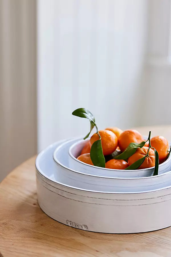 The Glenna Italian Earthenware Serving Bowls, Set of 4 | Anthropologie (US)